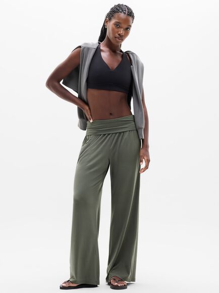 بنطال athleta بنطال دريم دريب بخصر متوسط